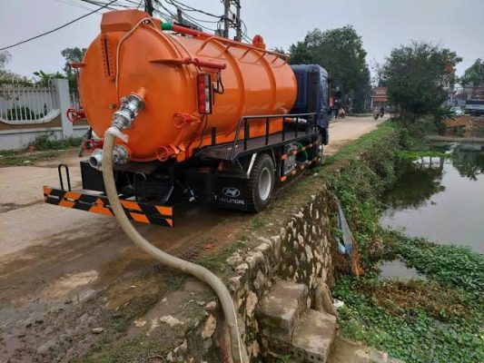 Hút hầm cầu thông cống nghẹt Đạ Huoai giá rẻ có mặt sau 15 phút
