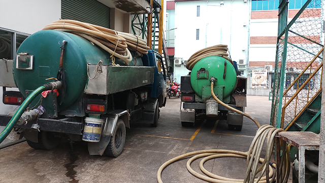 Hút hầm cầu thông cống nghẹt Bảo Lâm giá rẻ có mặt sau 15 phút xử lý tận nơi
