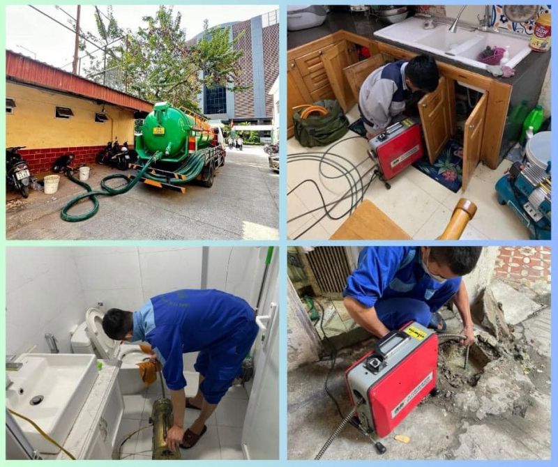 Hút hầm cầu thông cống nghẹt Bảo Lộc giá rẻ có mặt sau 15 phút 
