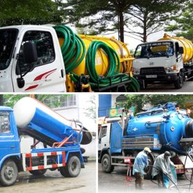 Hút hầm cầu thông cống nghẹt Di Linh giá rẻ có mặt sau 15 phút không lo phát sinh